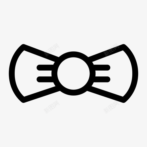 领结领带款式图标svg_新图网 https://ixintu.com 款式 燕尾服 领带 领结