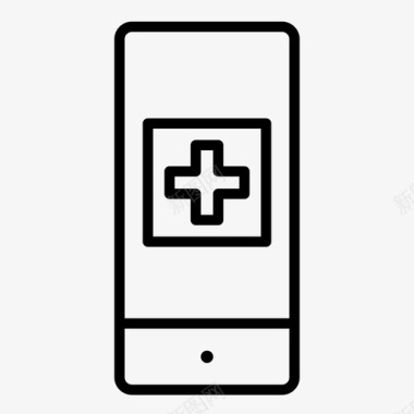 医疗iphone设备健康图标图标