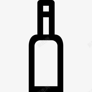 酒瓶_线图标