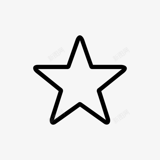 star1_Hollowsvg_新图网 https://ixintu.com star1_Hollow