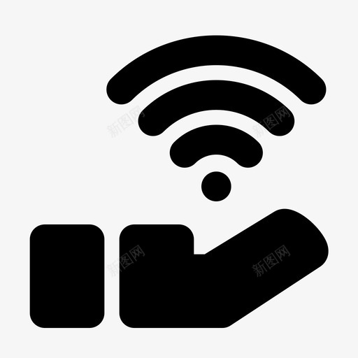 免费wifi手动材质图标服务质量svg_新图网 https://ixintu.com 免费wifi 手动 材质图标服务质量