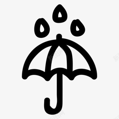 防雨防护保险箱图标图标