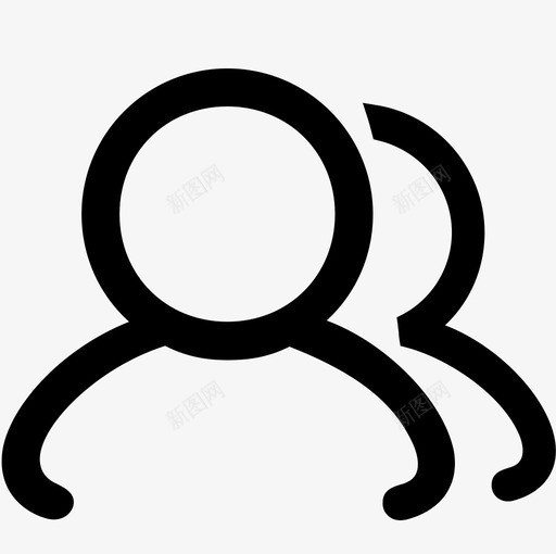 friendsvg_新图网 https://ixintu.com friend F