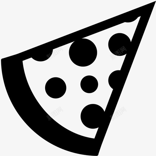 香肠披萨食物披萨店图标svg_新图网 https://ixintu.com 披萨店 食物 香肠披萨