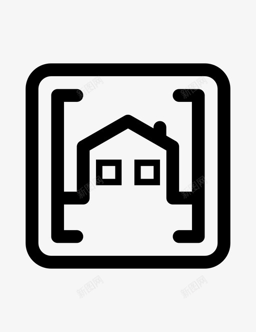 安全家房子图标svg_新图网 https://ixintu.com 保护 安全 家 房子 智能家居 盾牌