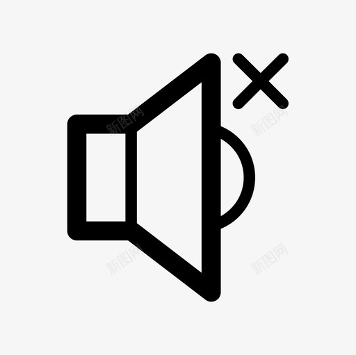 hekr icon_声音关-44svg_新图网 https://ixintu.com hekr icon_声音关-44