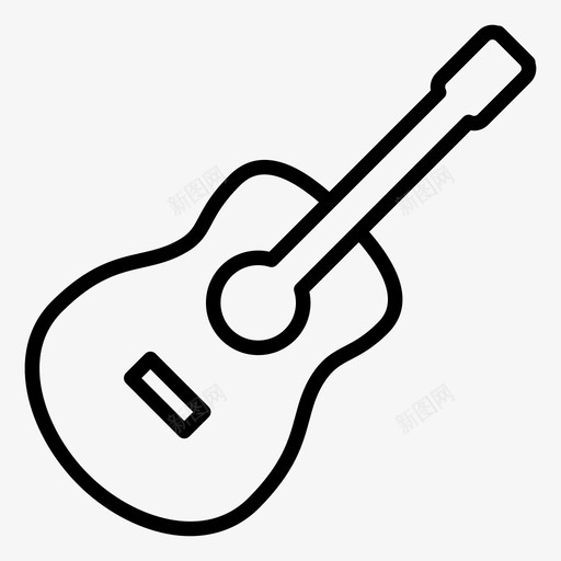 吉他乐队乐器图标svg_新图网 https://ixintu.com 乐器 乐队 吉他 唱歌 露营 音乐剧