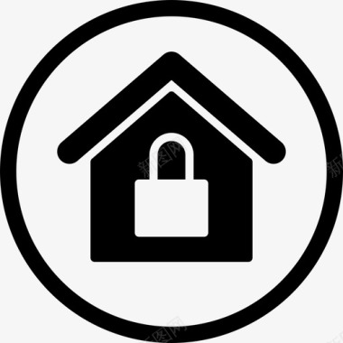 家庭安全房地产5图标图标