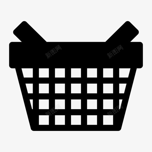 购物篮购买杂货图标svg_新图网 https://ixintu.com 杂货 购买 购物篮