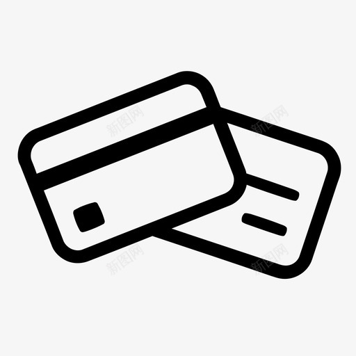 信用卡卡对卡付款图标svg_新图网 https://ixintu.com 付款 信用卡 卡对卡 转账