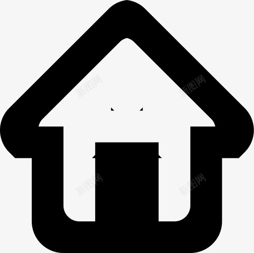 家里_home137svg_新图网 https://ixintu.com 家里_home137