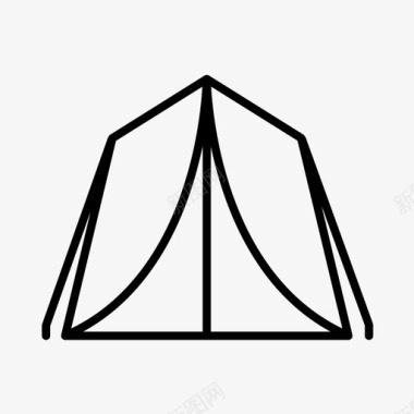 帐篷武装部队军队图标图标