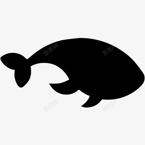 鲸鱼动物座头鲸图标svg_新图网 https://ixintu.com 动物 大海 座头鲸 精子 鲸鱼