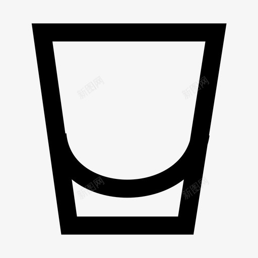 小杯龙舌兰酒伏特加图标svg_新图网 https://ixintu.com 伏特加 小杯 玻璃器皿 龙舌兰酒