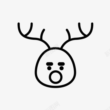 驯鹿圣诞驯鹿圣诞套装6图标图标