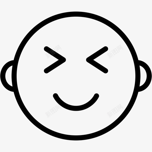 表情符号脸震惊图标svg_新图网 https://ixintu.com 笑脸 脸 表情3 表情符号 震惊