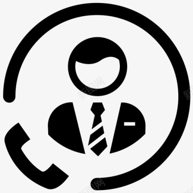 客户支持呼叫中心聊天图标图标