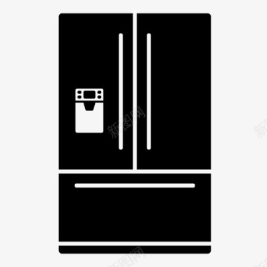 冰箱电器食品图标图标