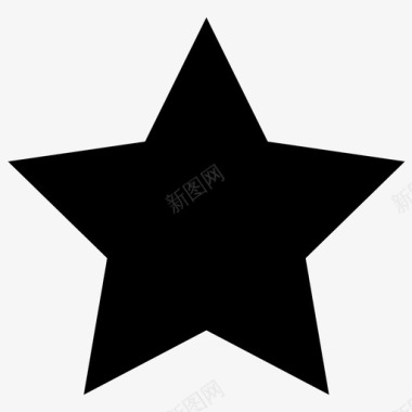 星星金星形状图标图标