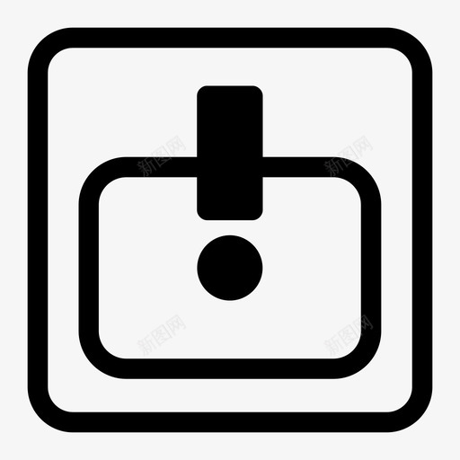 水槽水龙头家具图标svg_新图网 https://ixintu.com 外壳 家具 家用 水槽 水龙头