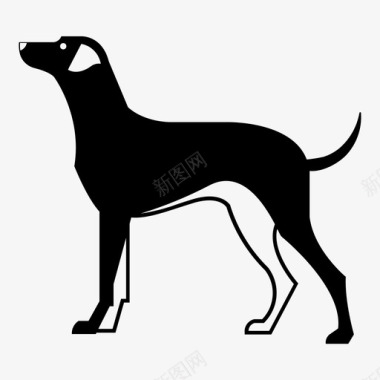 狗动物家养图标图标