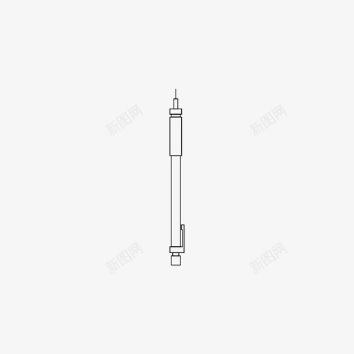 铅笔书绘图图标svg_新图网 https://ixintu.com 书 书写 文具 机械铅笔 笔记 绘图 铅笔