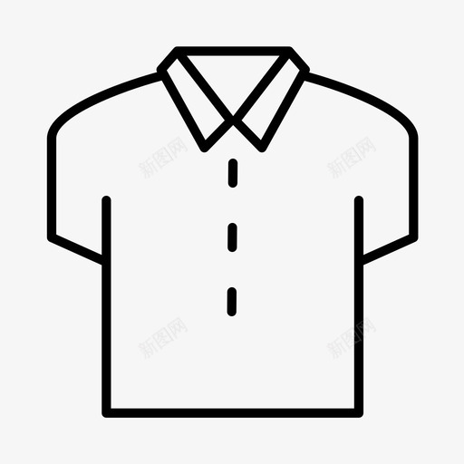 纺织品变更衣服图标svg_新图网 https://ixintu.com 变更 纺织品 缝纫 衣服 衬衫 裁缝