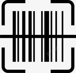 icon菜单认证状态扫描条码-未选高清图片