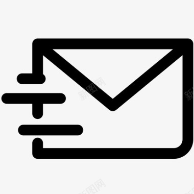 发送电子邮件信件移动图标图标