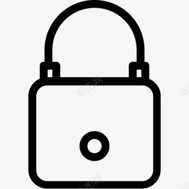 锁挂锁隐私图标图标