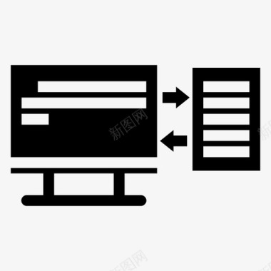 打字计算机文件图标图标