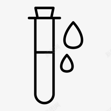 试管医学样品图标图标
