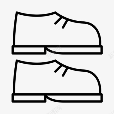 鞋配件靴子图标图标