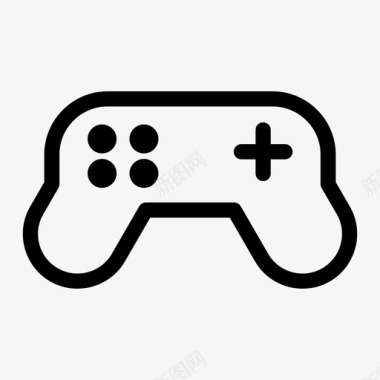视频游戏控制器游戏机玩家游戏图标图标