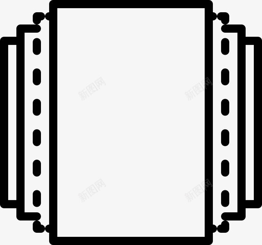 中间专辑排列音乐图标svg_新图网 https://ixintu.com 中间专辑 堆栈 排列 果冻轮廓层第1卷 歌曲 音乐