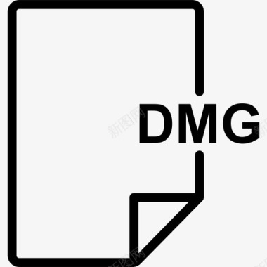 dmg文件代码编码图标图标