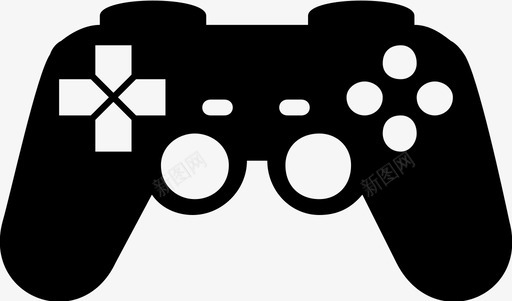 游戏板视频游戏控制器图标svg_新图网 https://ixintu.com 游戏板 视频游戏控制器