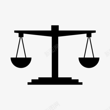 体重秤平等公正图标图标