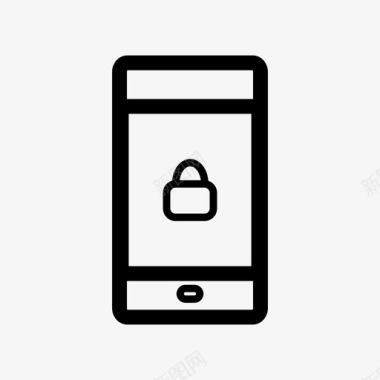 锁屏iphone锁隐私图标图标