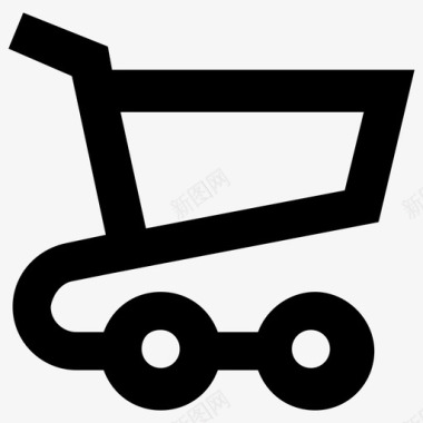购物车购买在线购物图标图标