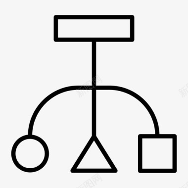 站点地图图表流程图图标图标