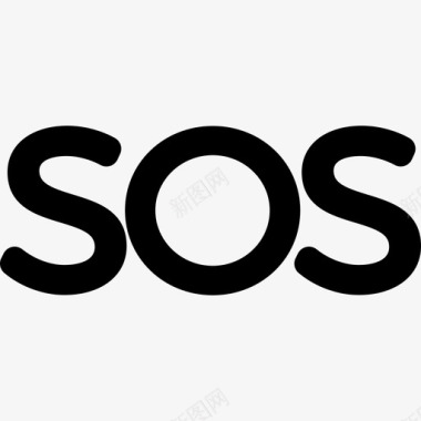 SOS警告地图和旗帜游泳池规则图标图标