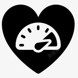 爱情标识高血压血压心脏图标高清图片