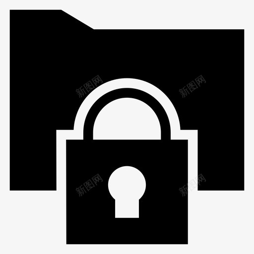 密码锁安全锁文件夹锁图标svg_新图网 https://ixintu.com 安全图标1 安全锁 密码锁 文件夹锁