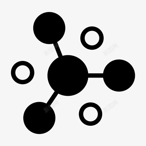 分发连接管理图标svg_新图网 https://ixintu.com 业务solida 共享 分发 管理 网络 连接