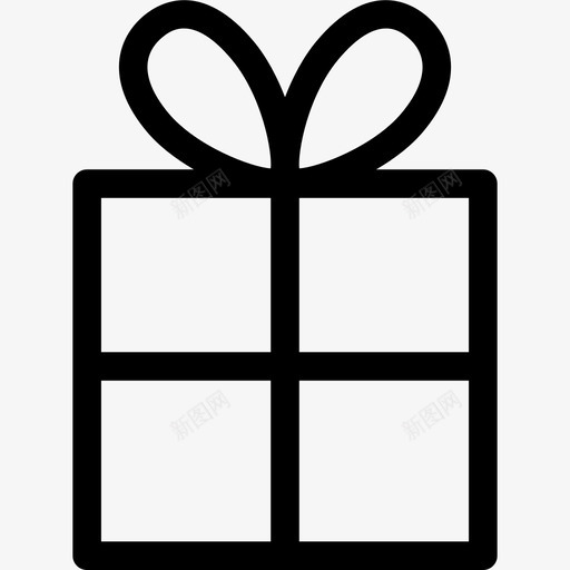 礼品奖金礼盒图标svg_新图网 https://ixintu.com 圣诞节 奖金 礼品 礼物 礼盒 经济型