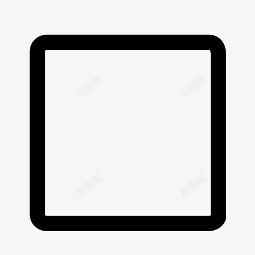 单选-未选中-线性svg_新图网 https://ixintu.com 单选-未选中-线性