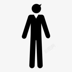 单身父亲男人男孩父亲图标高清图片