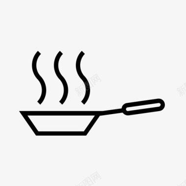 平底锅锅食物图标图标