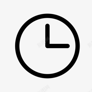 时钟时间图标基本图标